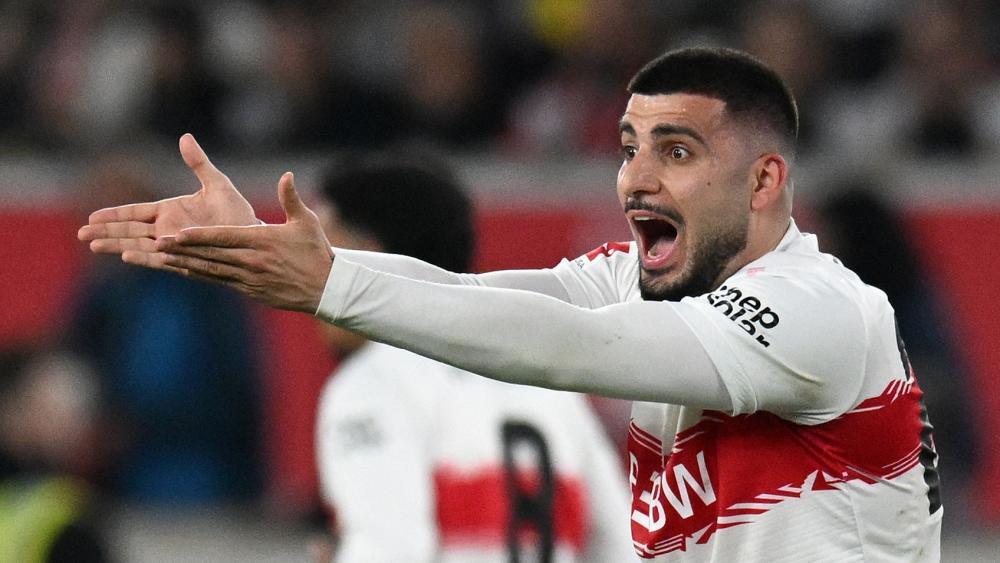 Torjäger Deniz Undav. © APA/afp / THOMAS KIENZLE