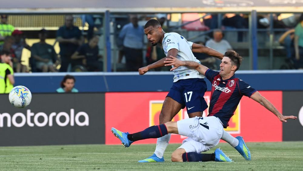 Andy Diouf besiegelte den Punktgewinn für Inter. © ANSA / Ricci Gianluca