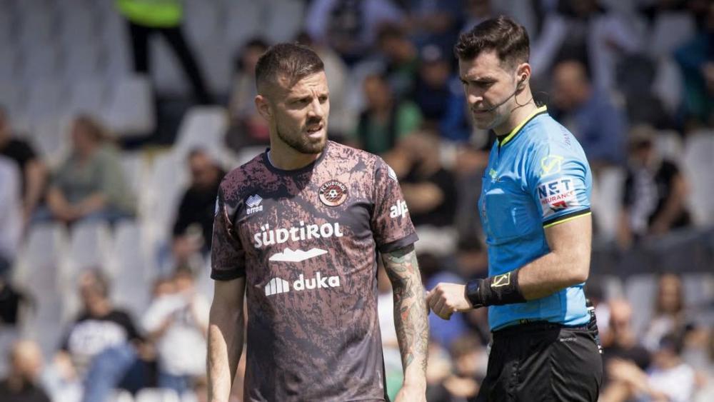 Daniele Casiraghi kämpft mit dem FC Südtirol um den Klassenerhalt.