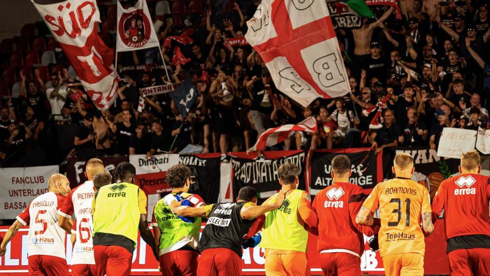 Der FC Südtirol will am Freitag den Klassenerhalt schaffen. © FC Südtirol