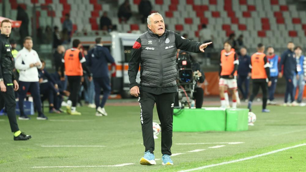 Fabrizio Castori war mit der Leistung seiner Mannschaft in Bari zufrieden. © FC Südtirol