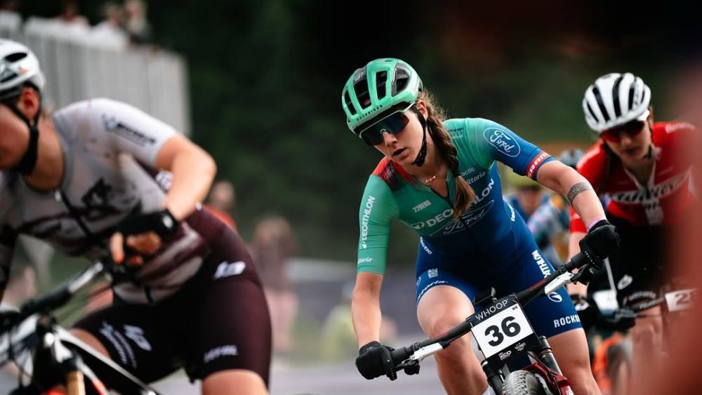 Greta Seiwald hat ihr Comeback im Weltcup gefeiert. © noam.meresse