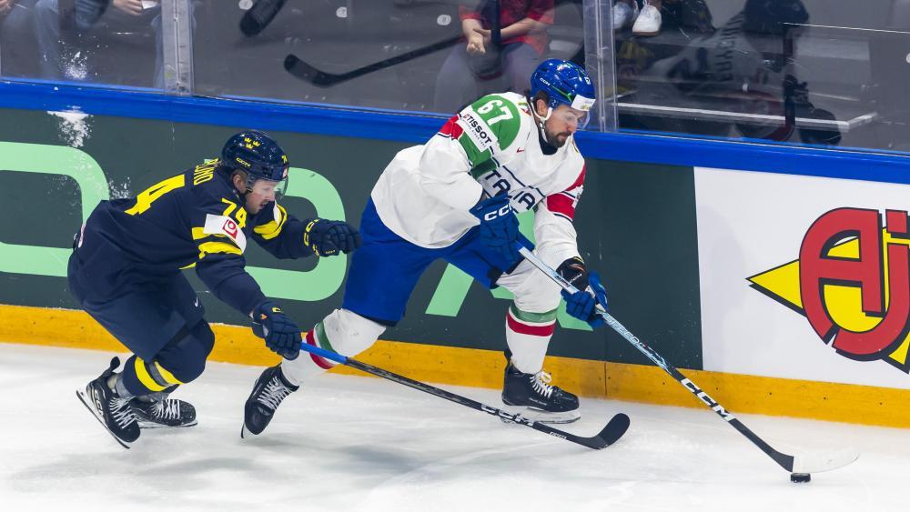 Italiens bester Stürmer: Mikael Frycklund © ANSA / SALVATORE DI NOLFI