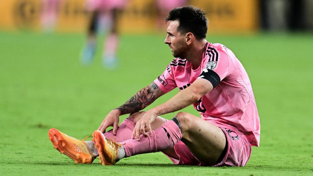 Lionel Messi verlor mit Inter Miami nach einer Drei-Tore-Führung. © APA/afp / GIORGIO VIERA