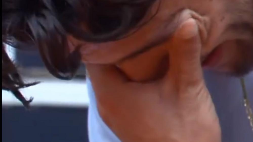 Lorenzo Musetti ließ seinen Gefühlen freien Lauf. © Screenshot