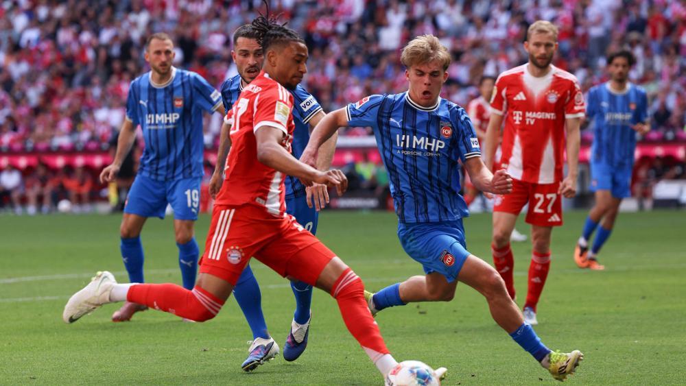 Michael Olise hatte im Duell mit Heidenheim das letzte Wort. © APA/afp / ALEXANDRA BEIER