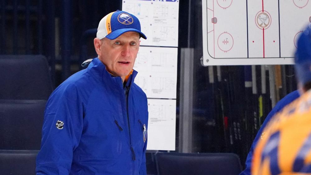 Ralph Krueger in den Farben der Buffalo Sabres. © GETTY IMAGES NORTH AMERICA / KEVIN HOFFMAN