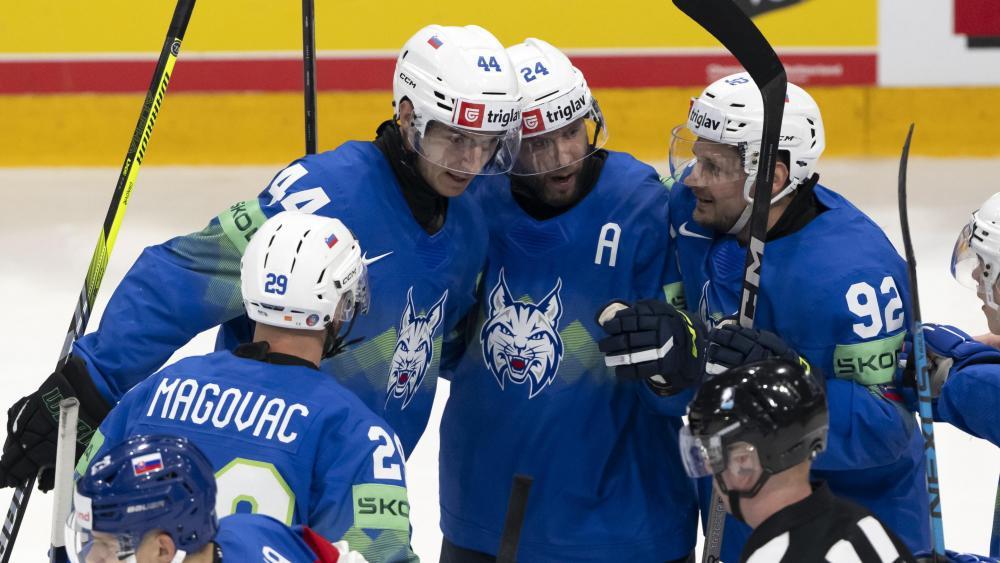 Rok Ticar war der gefeierte Spieler bei den Slowenen. © ANSA / ANTHONY ANEX