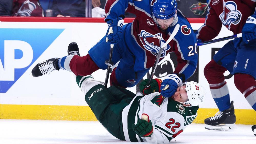 Ross Colton und Colorado lassen sich von Minnesota nicht aufhalten. © APA / TYLER SCHANK/CLARKSON CREATIVE