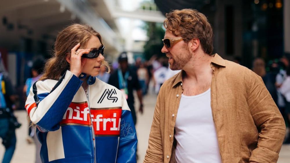 Shiffrin und Kilde ließen es sich in Miami gut gehen. © Social Media / lucamartiniphoto