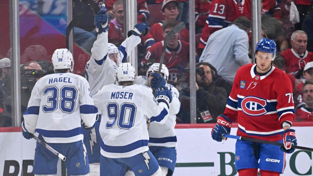 Tampa jubelt, Montreal hadert. © APA / MINAS PANAGIOTAKIS