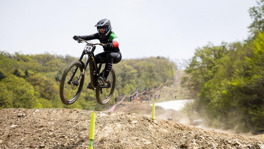 Veronika Widmann in Aktion. © maddogboris