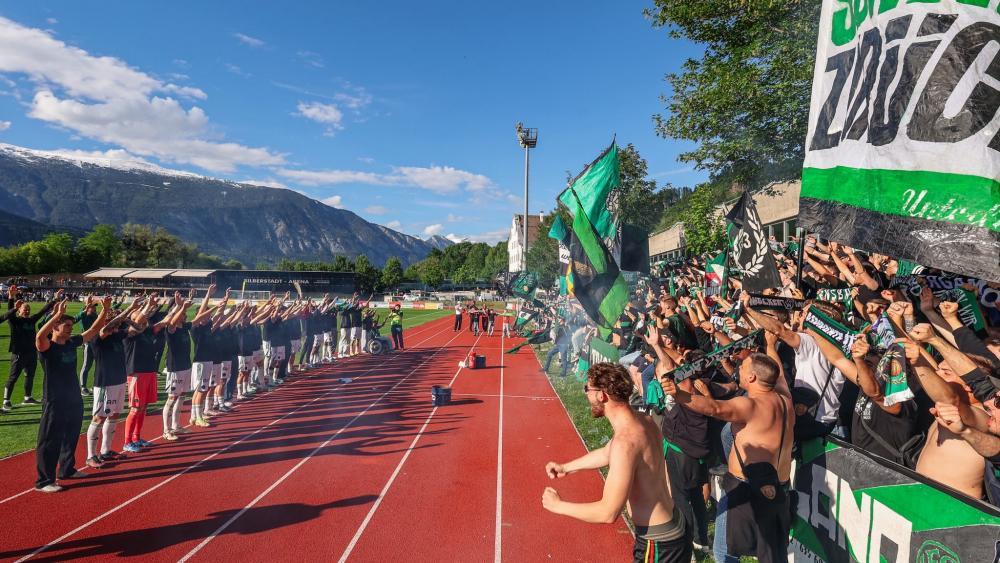 Wacker Innsbruck steigt in die zweite Liga auf. © Alexander Pauli Photography / Alexander Pauli