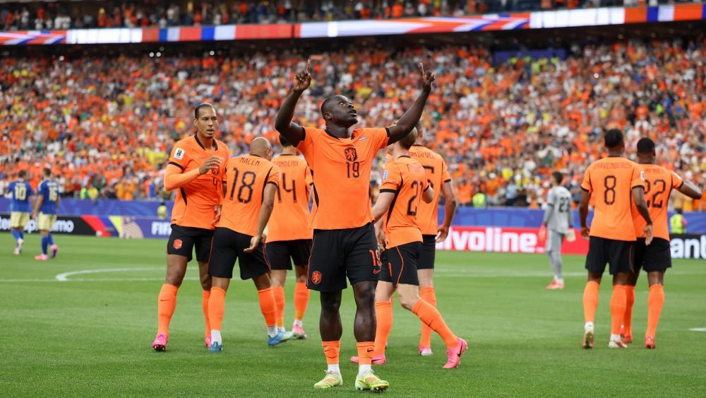 Brian Brobbey traf für die Niederlande doppelt. © APA / MOLLY DARLINGTON