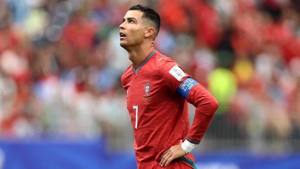 Cristiano Ronaldo ist seit dem WM-Auftakt umstritten – offenbar auch bei einer Spielerfrau. © APA / MOLLY DARLINGTON