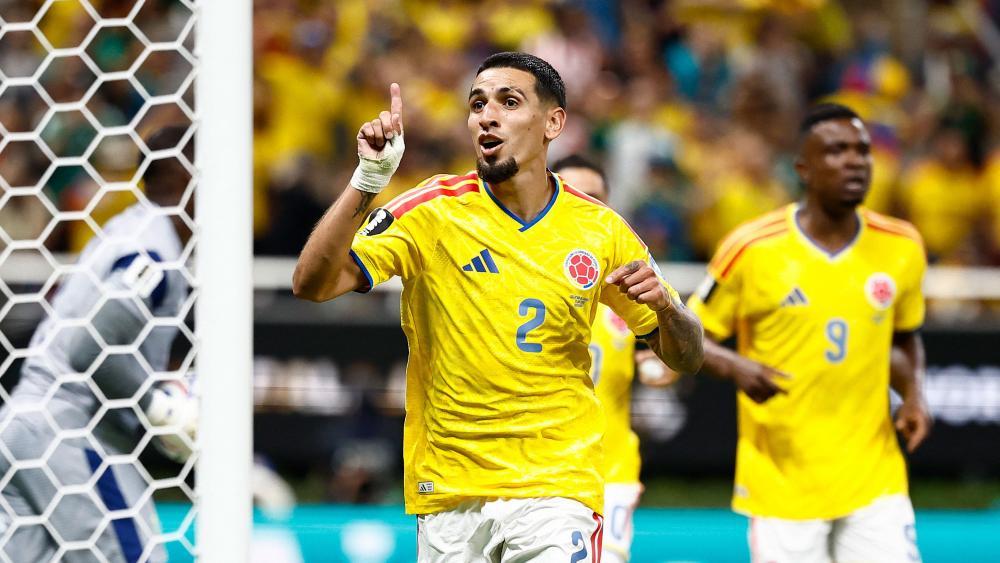 Daniel Muñoz hat den entscheidenden Treffer erzielt. © APA/afp / ULISES RUIZ