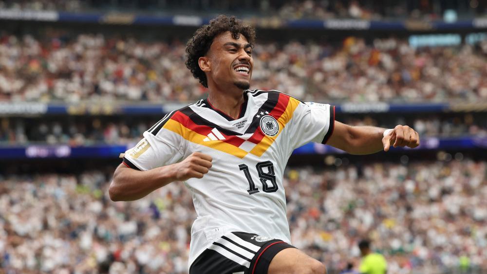 Die große deutsche Entdeckung des ersten WM-Spiels: Nathaniel Brown. © APA / ALEXANDER HASSENSTEIN