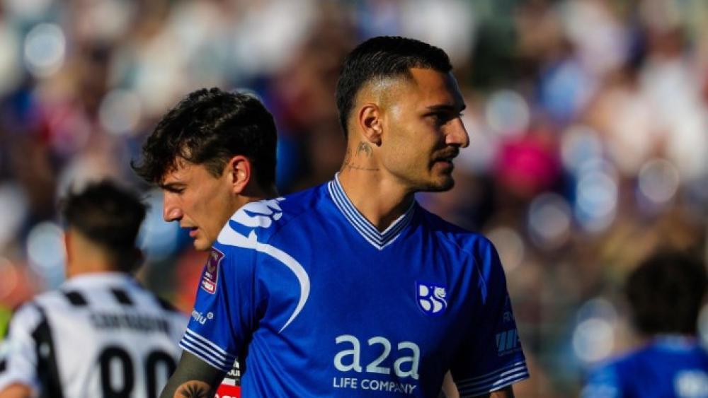 Ex-FCS-Stürmer Valerio Crespi kämpft mit Brescia um den Aufstieg. © Union Brescia