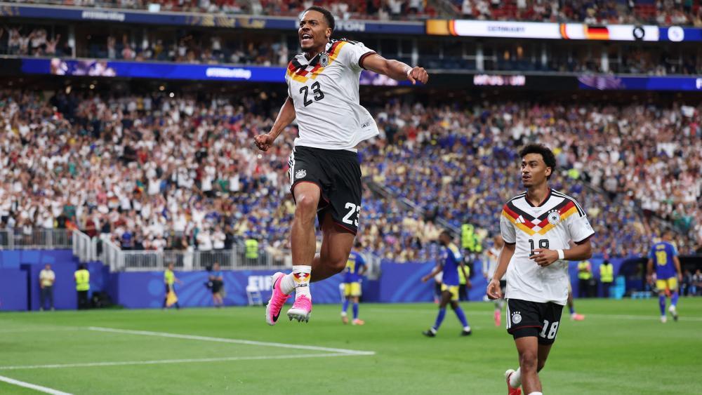 Felix Nmecha war der Überflieger beim deutschen WM-Auftakt. © APA / LARS BARON