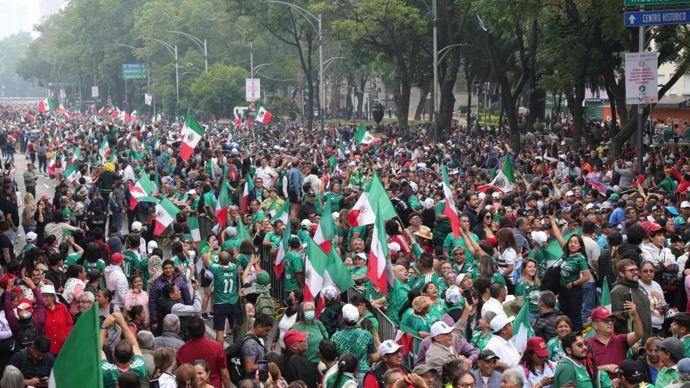 In Mexiko City beginnt die Fußball-WM. © ANSA / MADLA HARTZ
