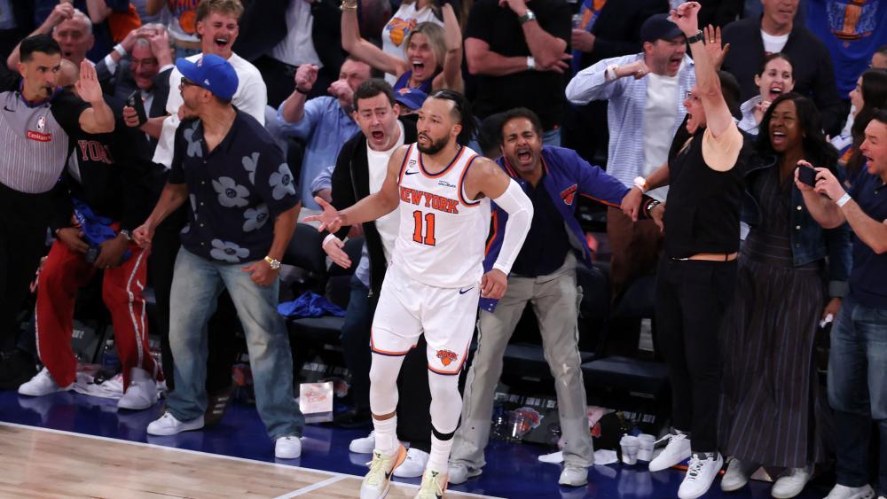 Jalen Brunson steht mit den New York Knicks vor dem  NBA-Titel. © APA / AL BELLO