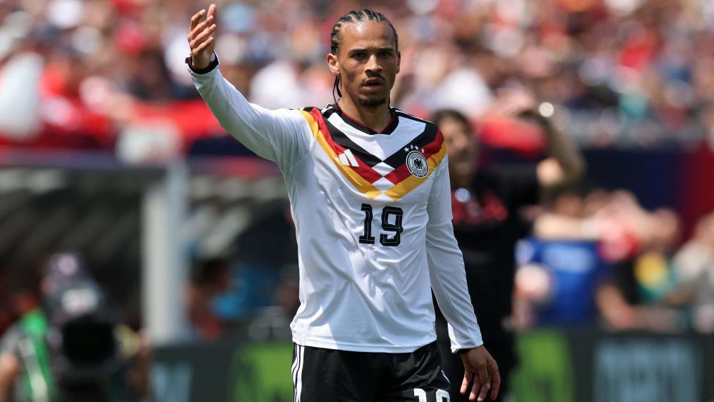 Leroy Sané erzielte den Siegtreffer für Deutschland. © APA / ALEXANDER HASSENSTEIN