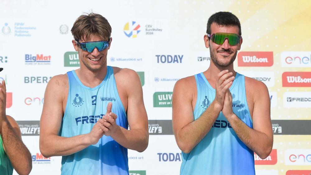 Top-Beacher: Michi Burgmann und Tobia Marchetto. © Alfonso Maria Salsano