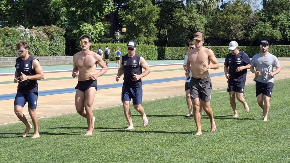 Das Speedteam der Azzurri feilt über den Sommer an der Fitness.