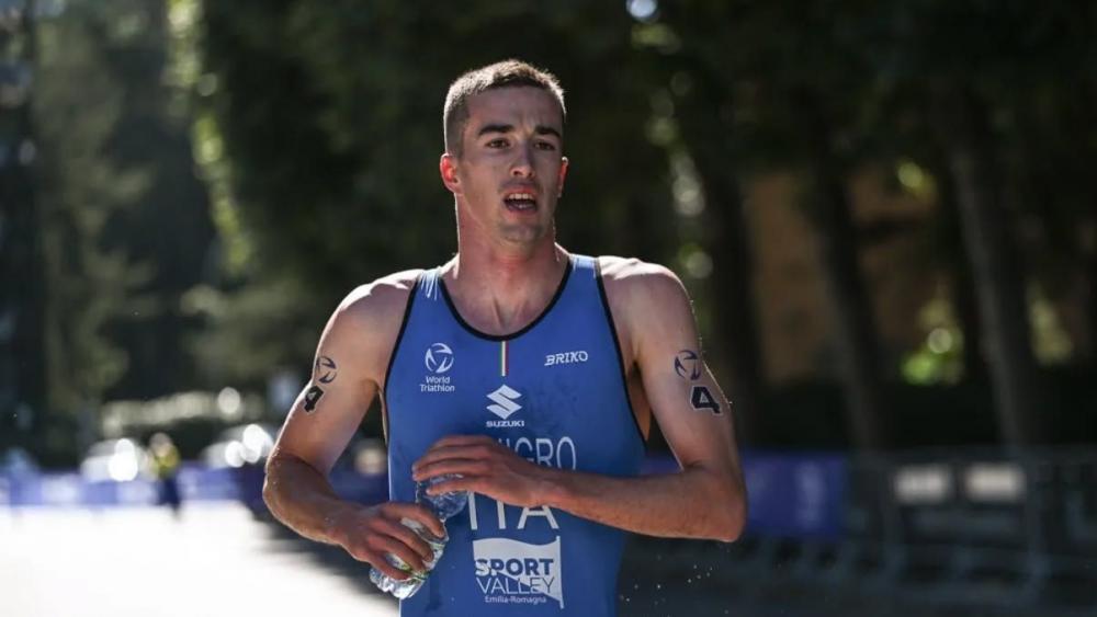 Euan De Nigro, Triathlet aus Brixen.