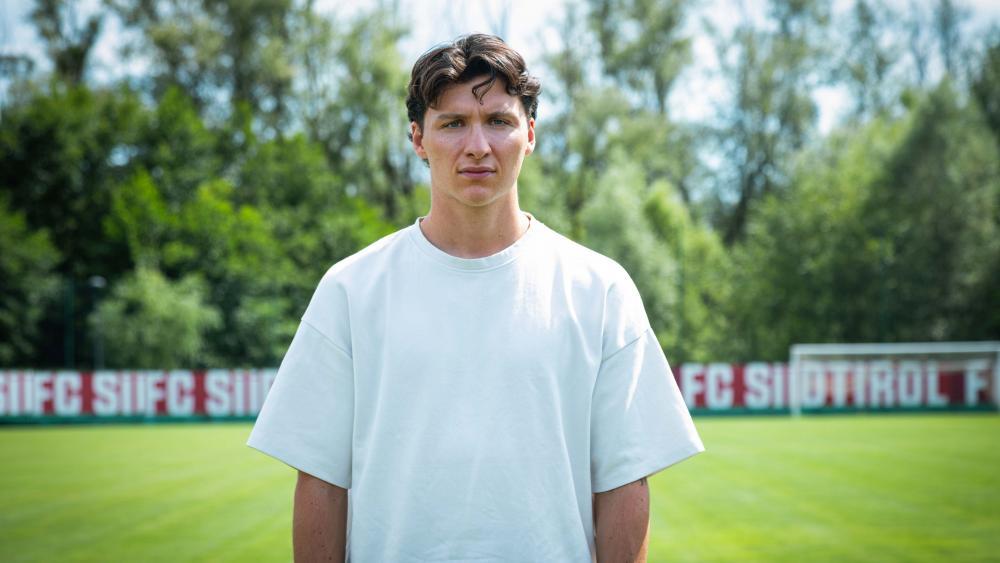 Giacomo Stabile spielt künftig für den FC Südtirol. © FC Südtirol