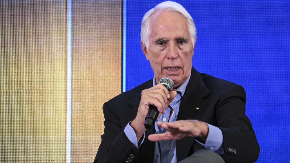 Giovanni Malagò, der neue Präsident des italienischen Fußball-Verbandes. © ANSA / ANSA/RICCARDO ANTIMIANI