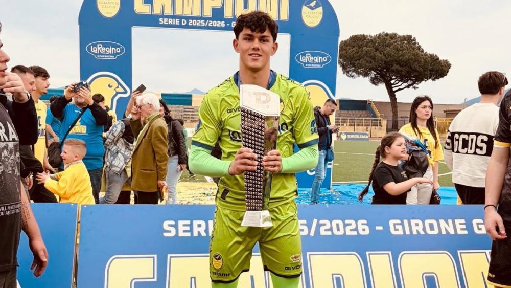 Jonas Arlanch geht in Scafati (Kampanien) in seine erste Profisaison. Der Keeper stammt aus der FCS-Jugend.