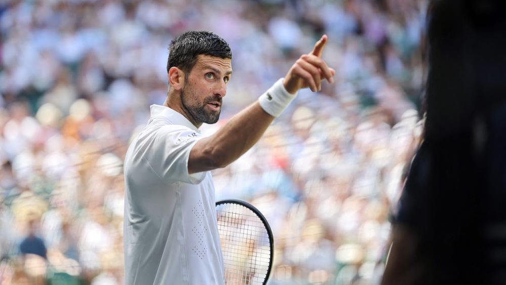 Novak Djokovic hatte zu kämpfen. © APA/afp / HENRY NICHOLLS