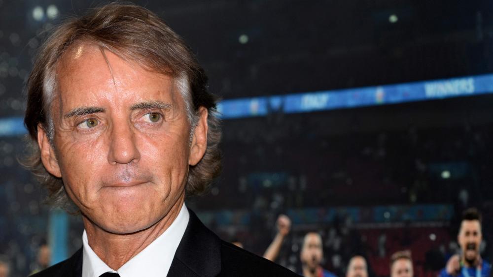 Roberto Mancini ist neuer Nationaltrainer Italiens. © APA/afp / TIZIANA FABI
