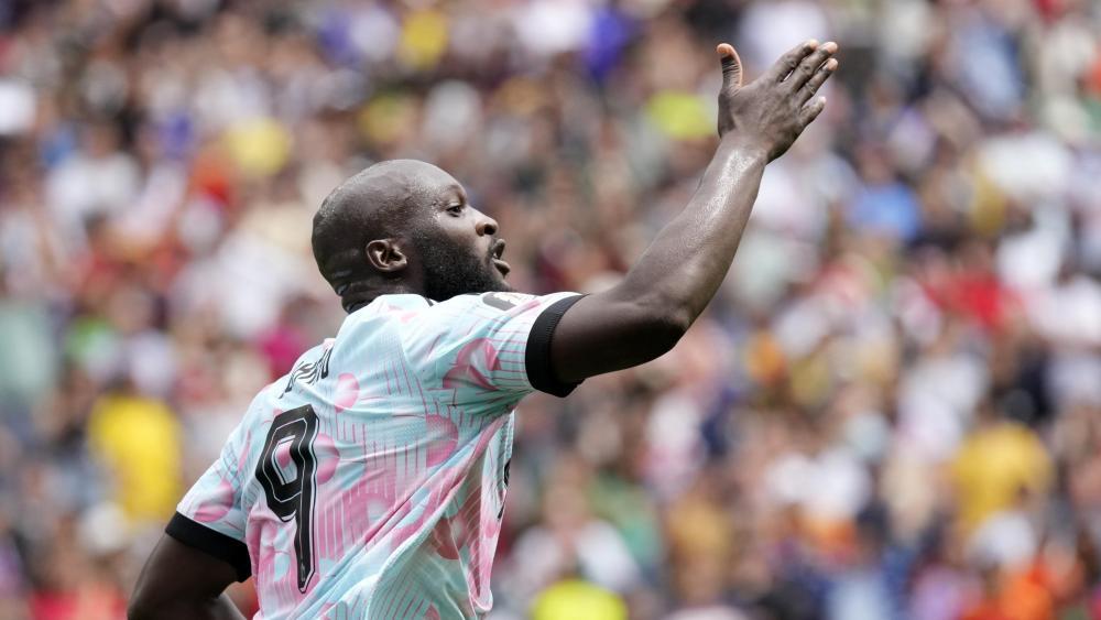 Romelu Lukaku erzielte ein emotionales Tor. © ANSA / STEPHEN BRASHEAR
