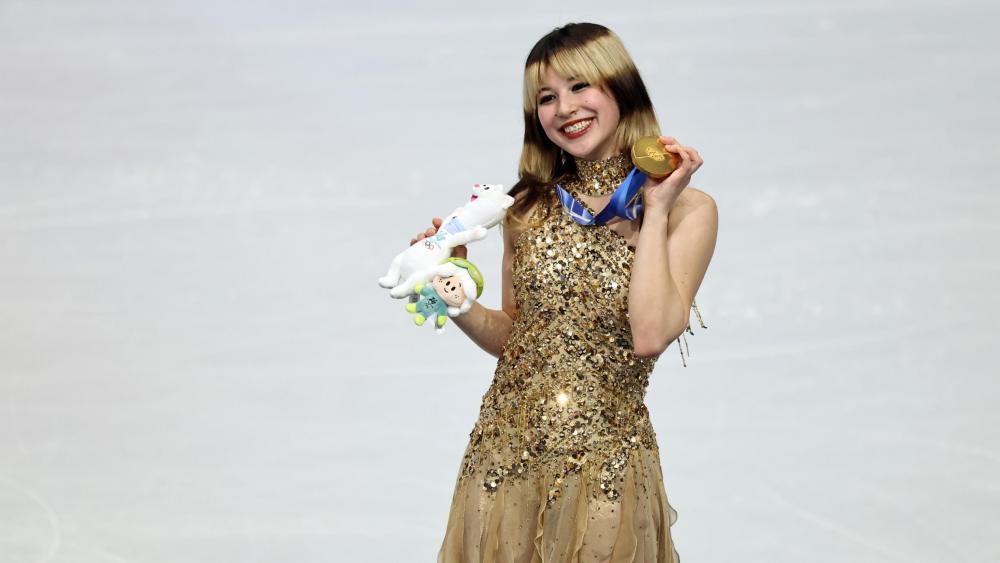 Alysa Liu wird in dieser Saison keine Wettkämpfe bestreiten. © ANSA / NEIL HALL