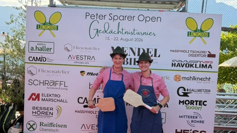 Bei den Sparer Open wird sogar mit Speckbrettln gespielt.