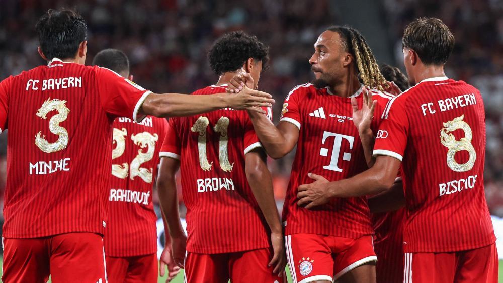 Die Byern gewannen gegen den Premier-League-Klub. © APA/afp / MAY JAMES