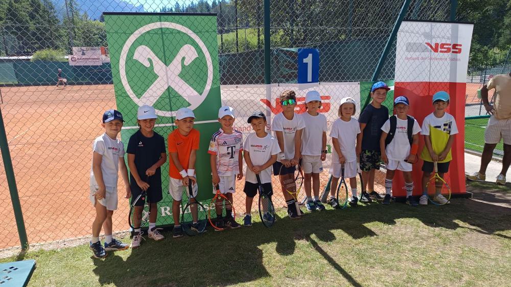 Die Kinder des Tennisclub Mareo. © VSS