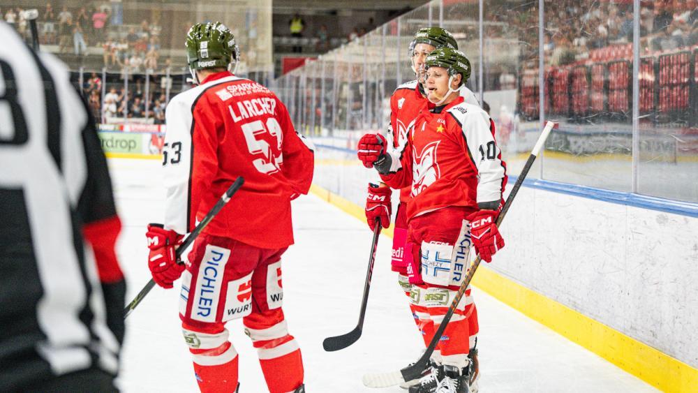 Dustin Gazley (r.) war der Dosenöffner für den HCB. © HCB