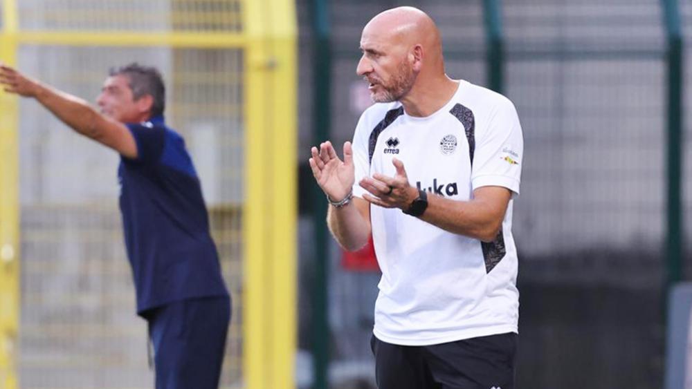 FCS-Coach Davide Possanzini steht mit seinem Team in der zweiten Runde der Coppa Italia. © FCS