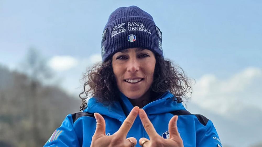 Federica Brignone bereitet sich auf die neue Saison im Ski-Weltcup vor. © Instagram
