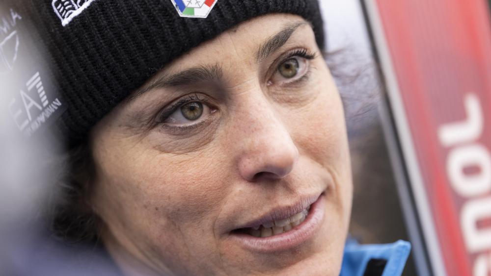 Federica Brignone muss sich neuerlich einer OP unterziehen. © ANSA / ALESSANDRO DELLA VALLE