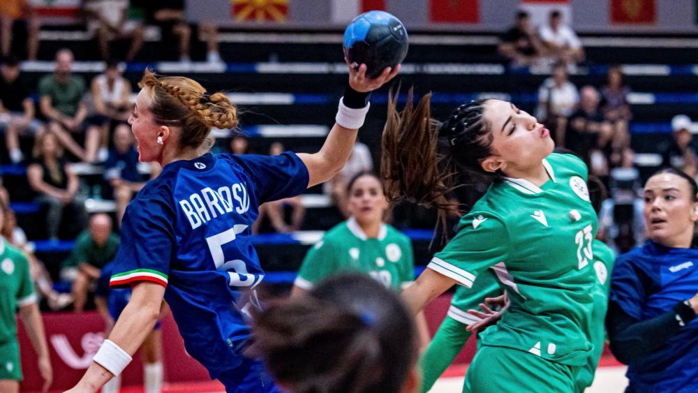 Gegen Algerien hatten die Azzurre wenig Probleme.