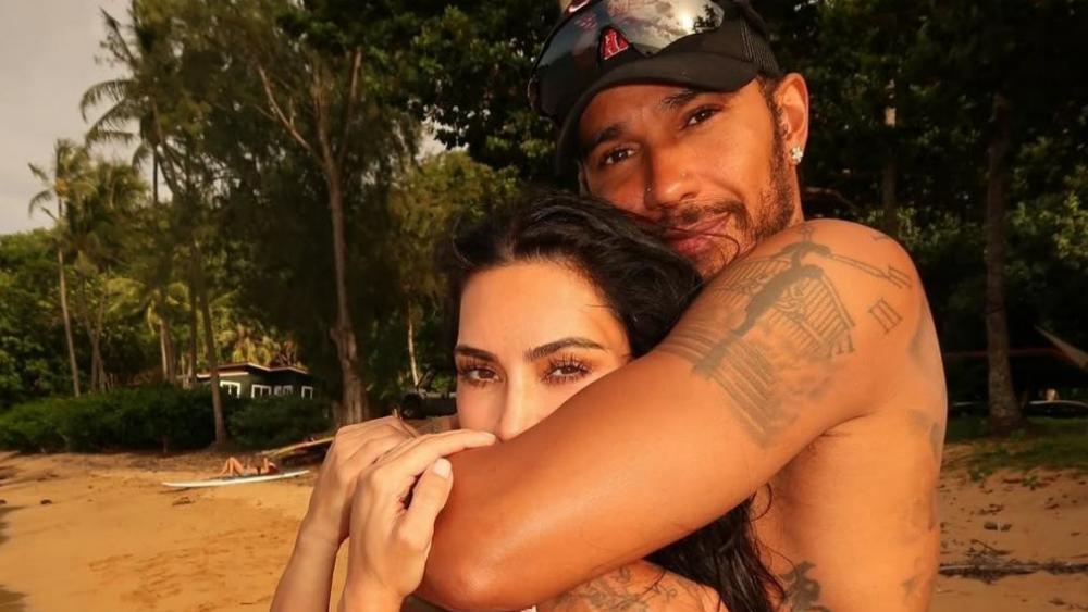 Glamour-Paar: Lewis Hamilton mit seiner neuen Freundin Kim Kardashian. © lewishamilton