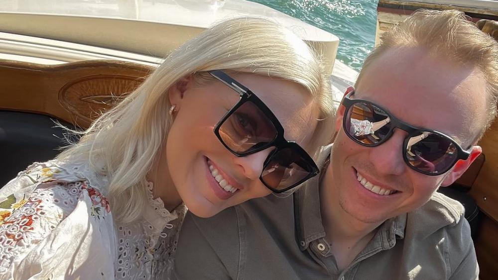 Henrik Kristoffersen und seine Frau Tonje.