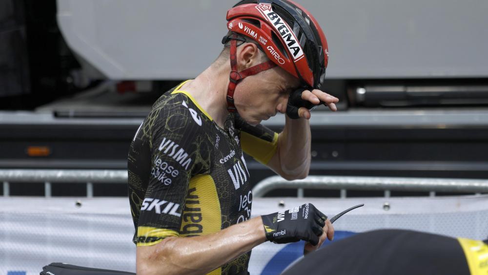 Jonas Vingegaard wird in dieser Saison keine Rennen mehr bestreiten. © ANSA / YOAN VALAT