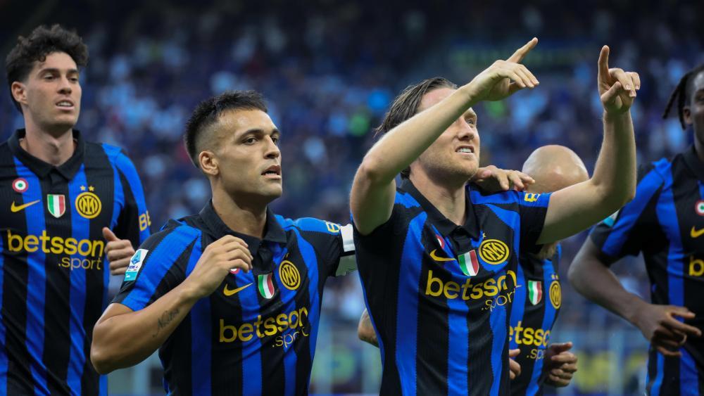 Lautaro Martinez & Co. wollen in der Champions League weit kommen. © ANSA / Matteo Bazzi