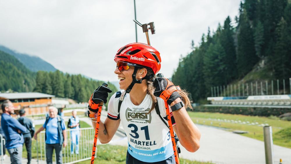 Lisa Vittozzi hat gut lachen. © Josef Plaickner
