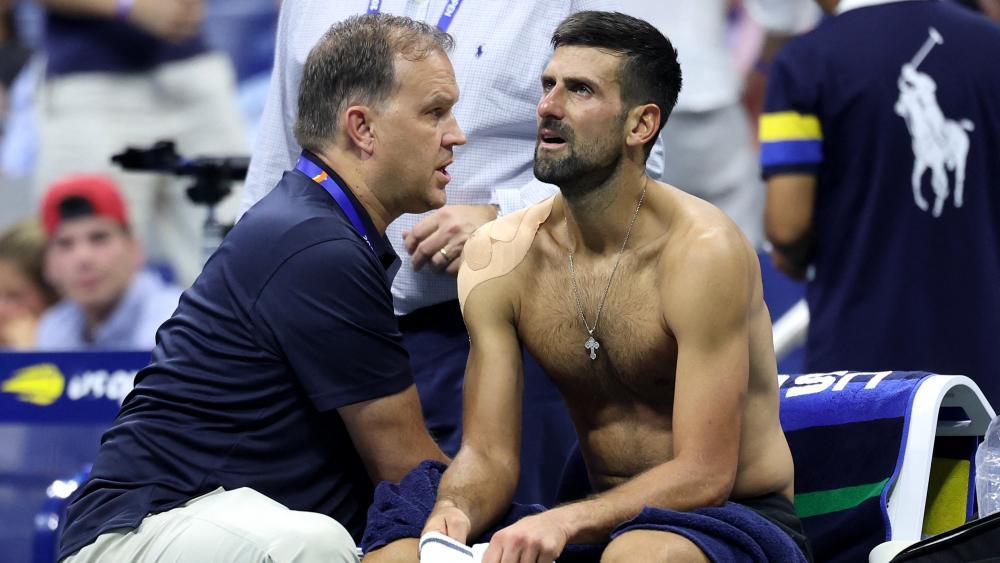 Novak Djokovic erlebte ein Drama. © APA / JULIAN FINNEY